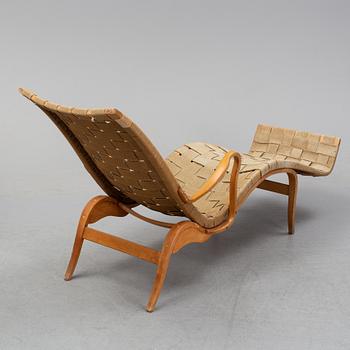 A lounge chair by Bruno Mathsson, mid 20th Century.