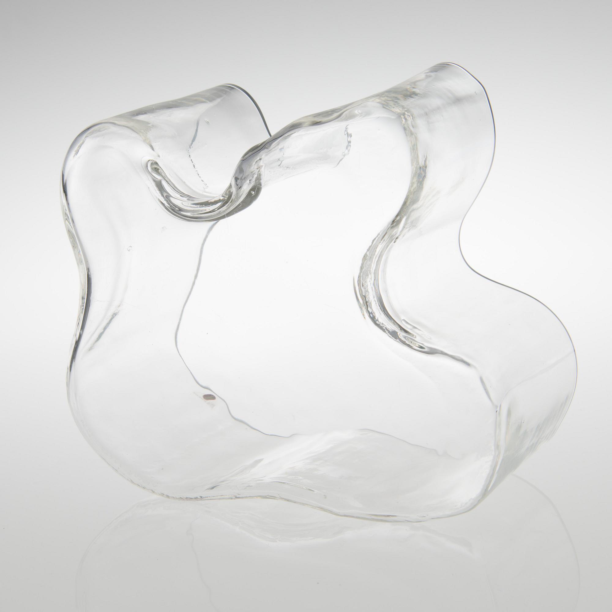 A vase signed Alvar Aalto -3030, manufactured by Iittala in the 1950/60s.