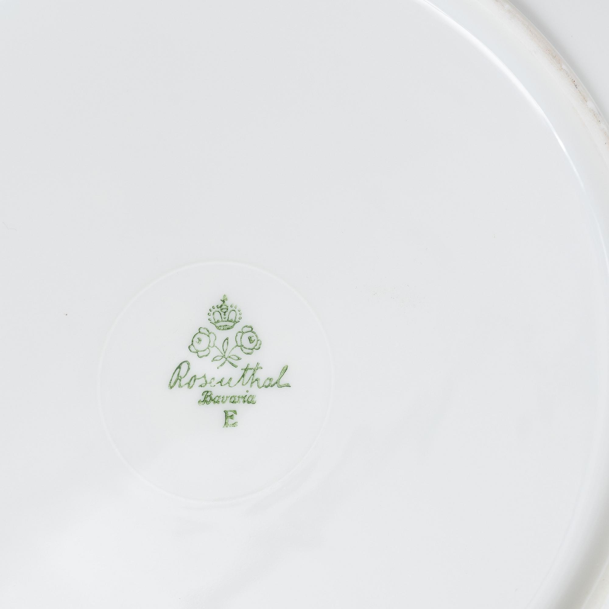 Rosenthal, A German Rosenthal tea service, 20th century. (26 pieces).