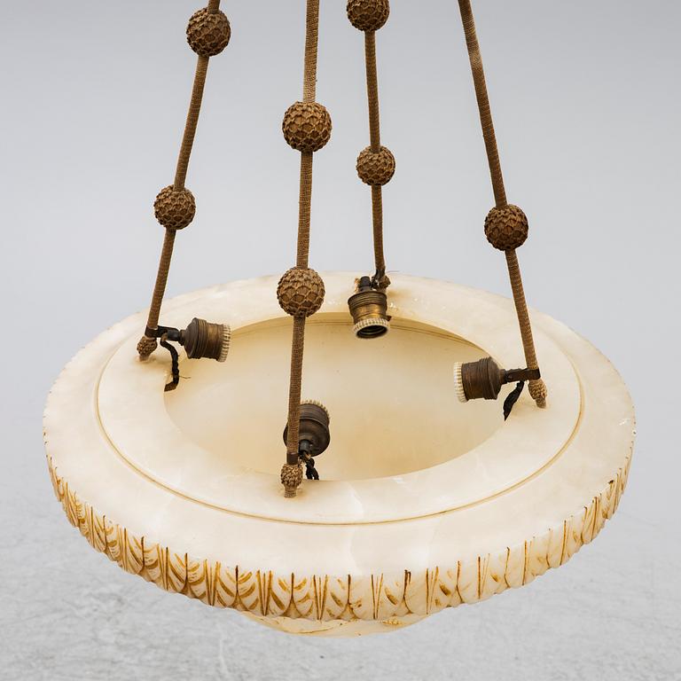 Ceiling lamp, early 20th century.