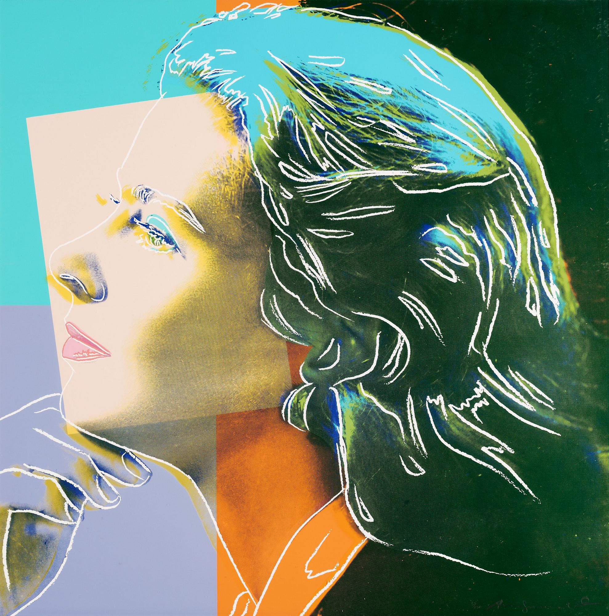 Andy Warhol, "Herself", from: "Ingrid Bergman".