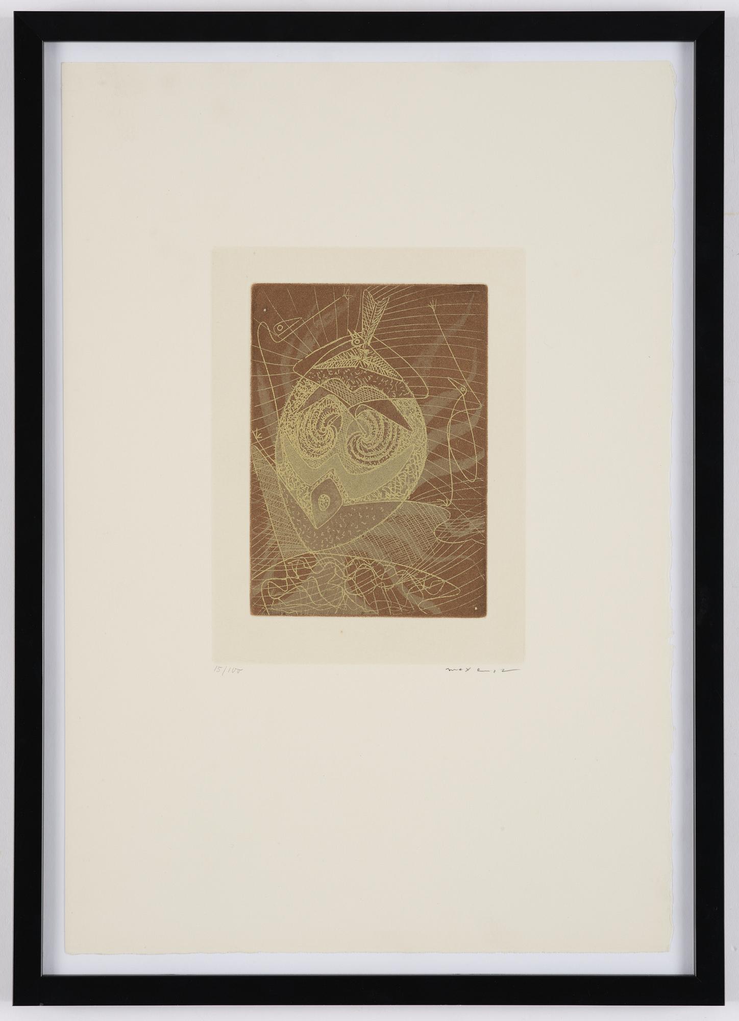 Max Ernst, "Masque".