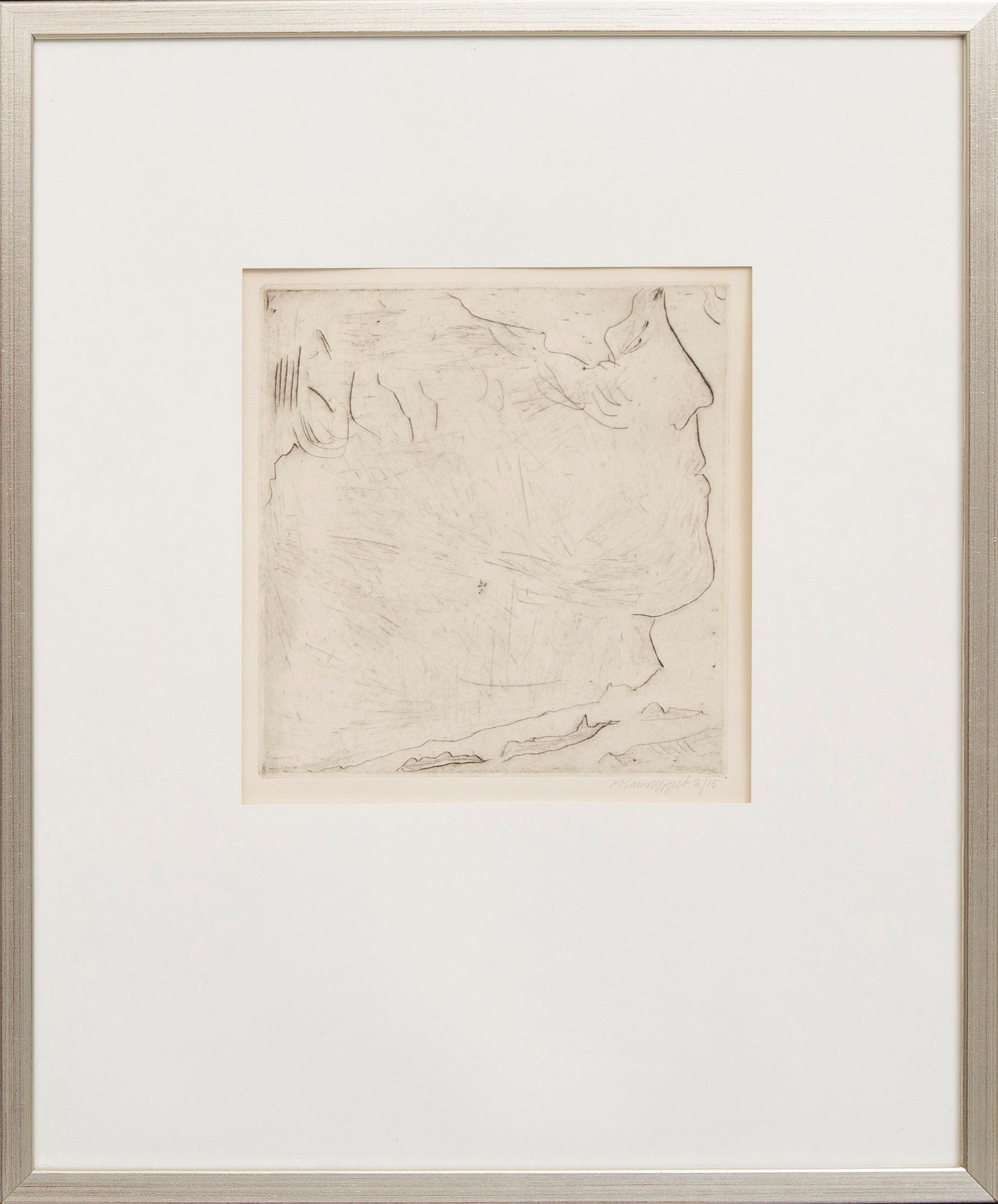 Hans Wigert, etching singed and numbered 2/15.