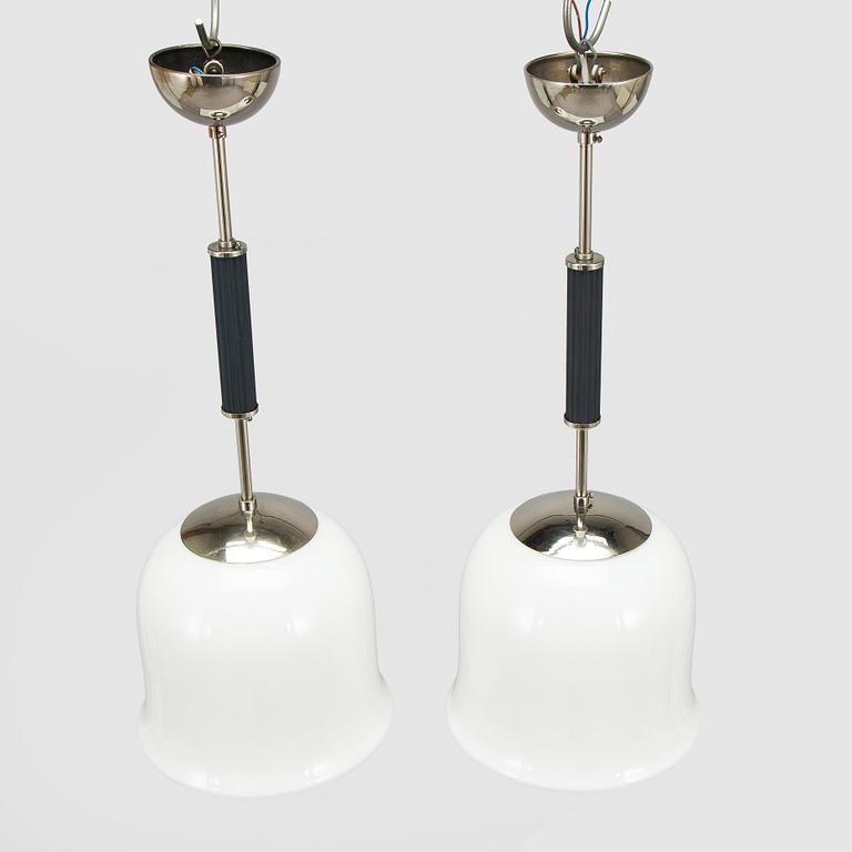 Gunilla Jung, kattovalaisimia, 2 kpl, malli 1020, Orno 1930-luku.