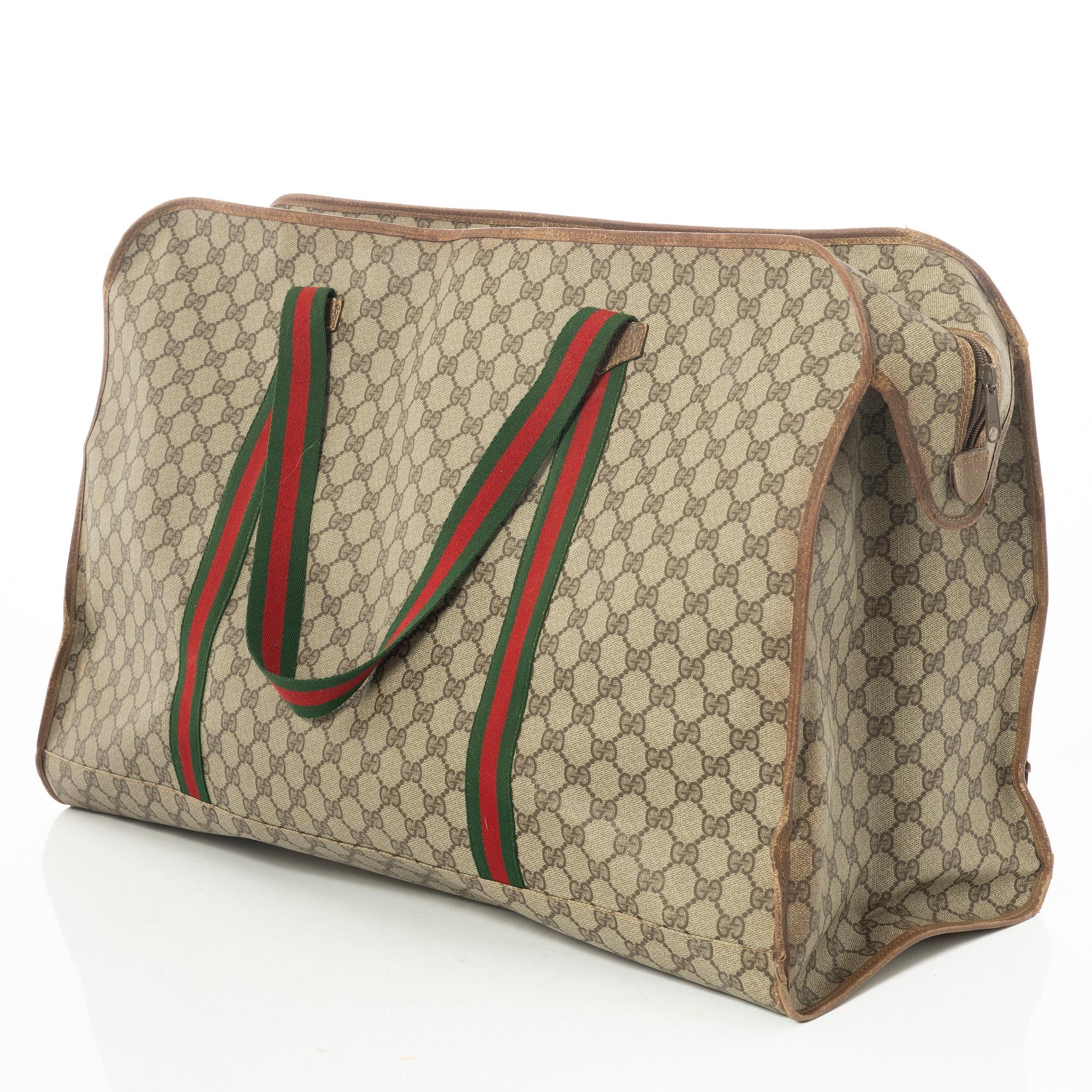 Gucci, weekend bag/ tennis bag, vintage.