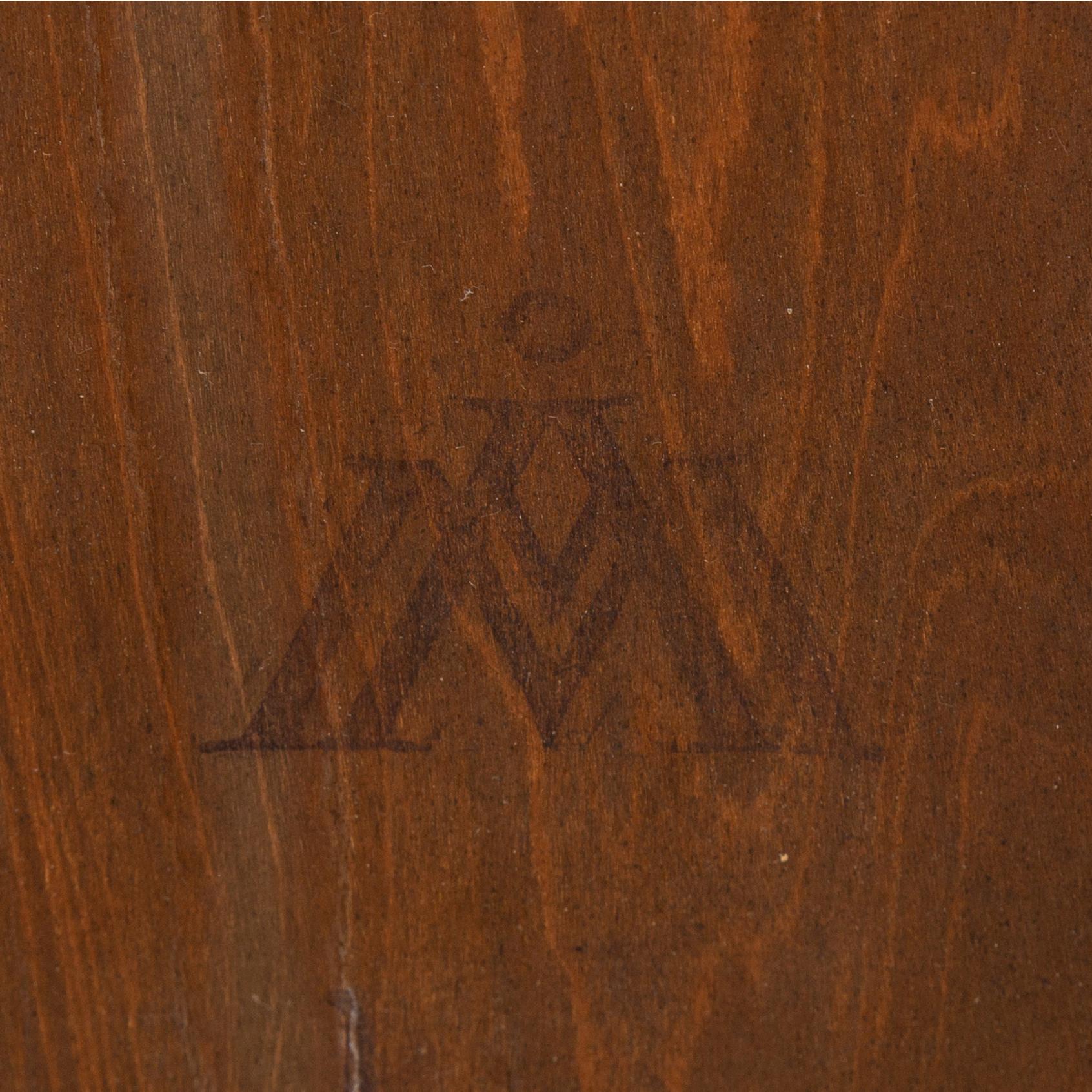 A mahogany and birch chest of drawers, Åtvidabergs Möbelfabrik, 1930's.