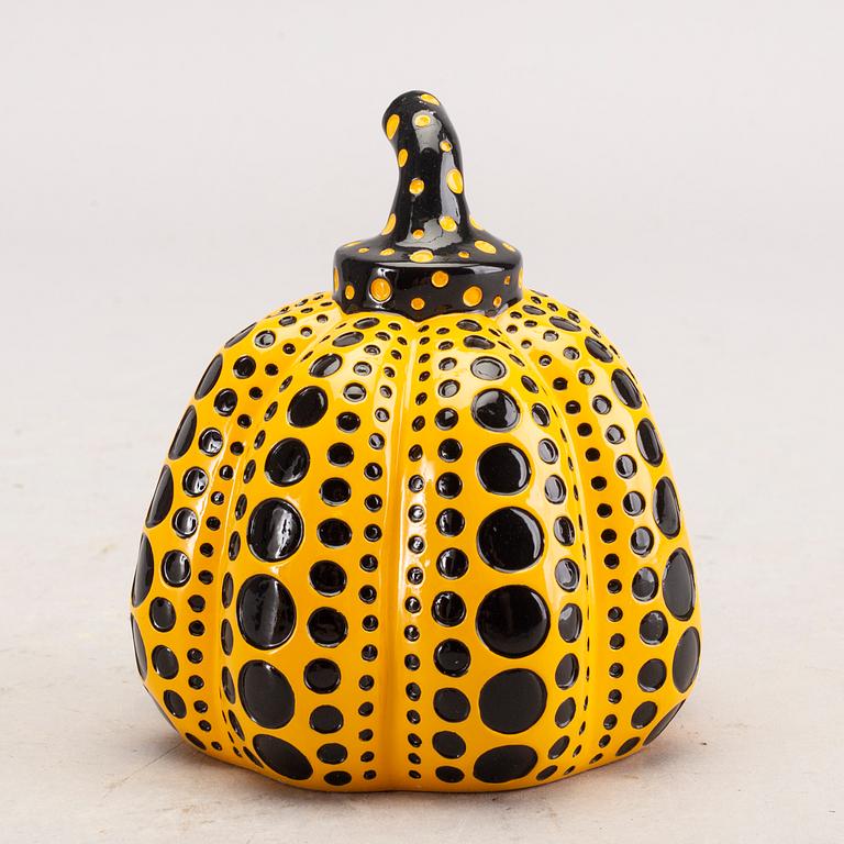 YAYOI KUSAMA, efter, objekt/multipel, "Pumpkin", utgiven av Benesse Holdings Inc., Naoshima, Japan, 2013.