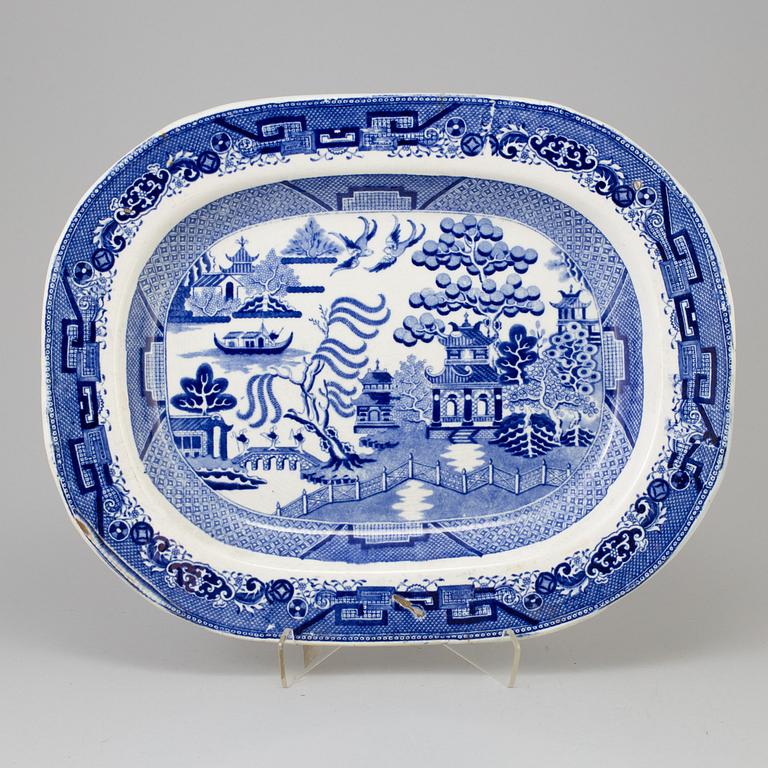 A dish, probably Rörstrand, 19th century.