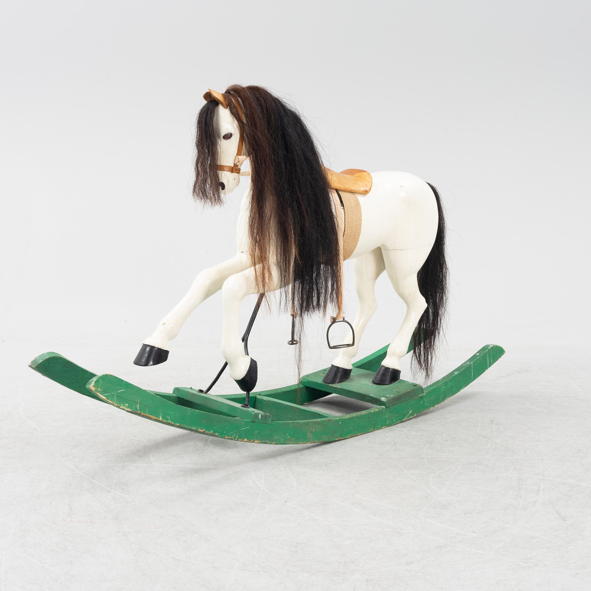 Gunghäst, tidigt 1900-tal.