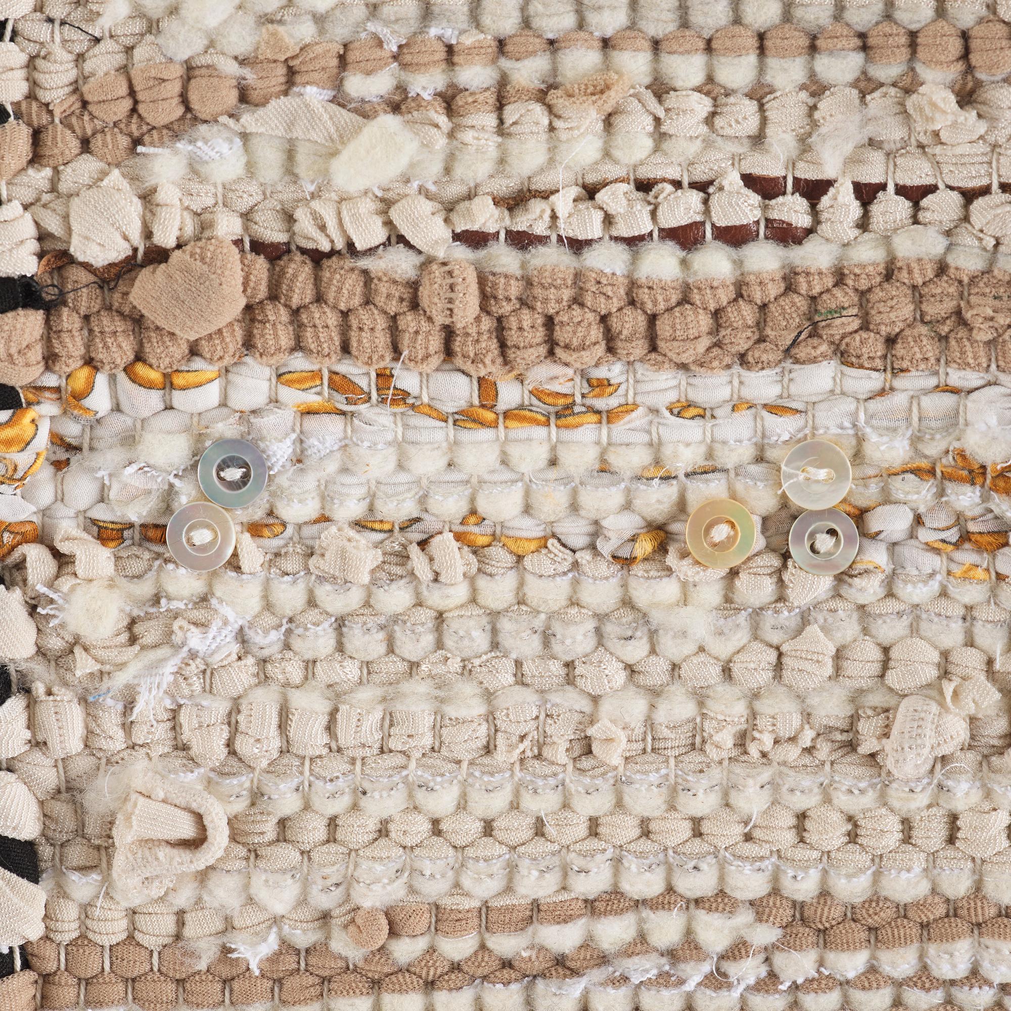 LINNÉA SJÖBERG, sculpture textile mixed media signed and dated 2015.