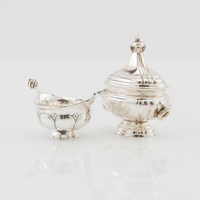 "The Swedish Silver Treasure," 10 miniatures, silver, GAB Uppsala 1981.