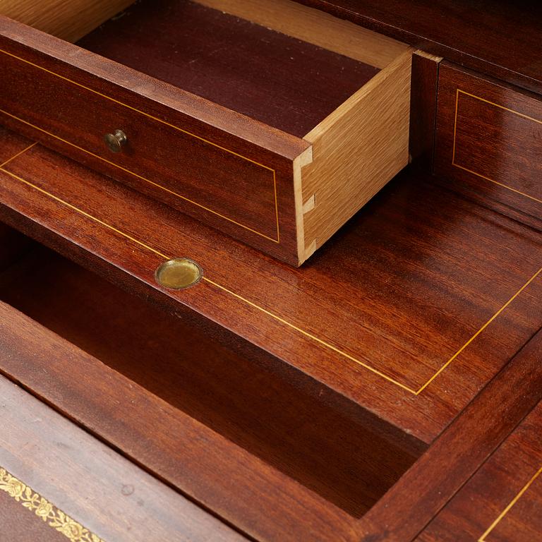 A Louis XV-style secretaire, mid 20th century.