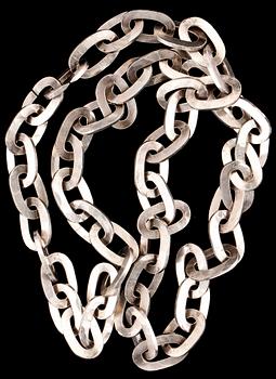 HALSLÄNK, sterlingsilver, Rey Urban, Stockholm 1978. Vikt ca 126 gram.