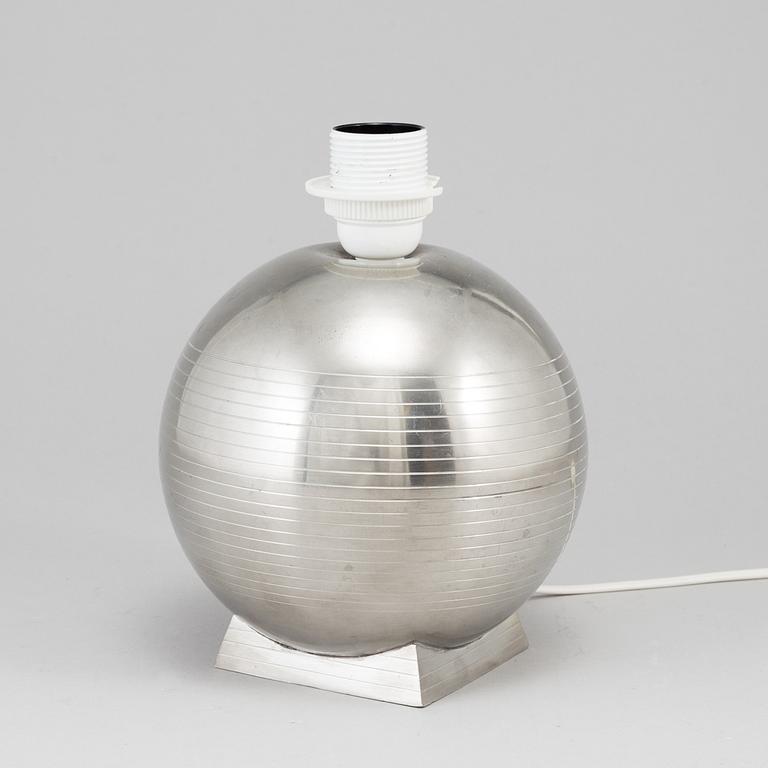 A pewter table light, Sweden, GAB, 1933.