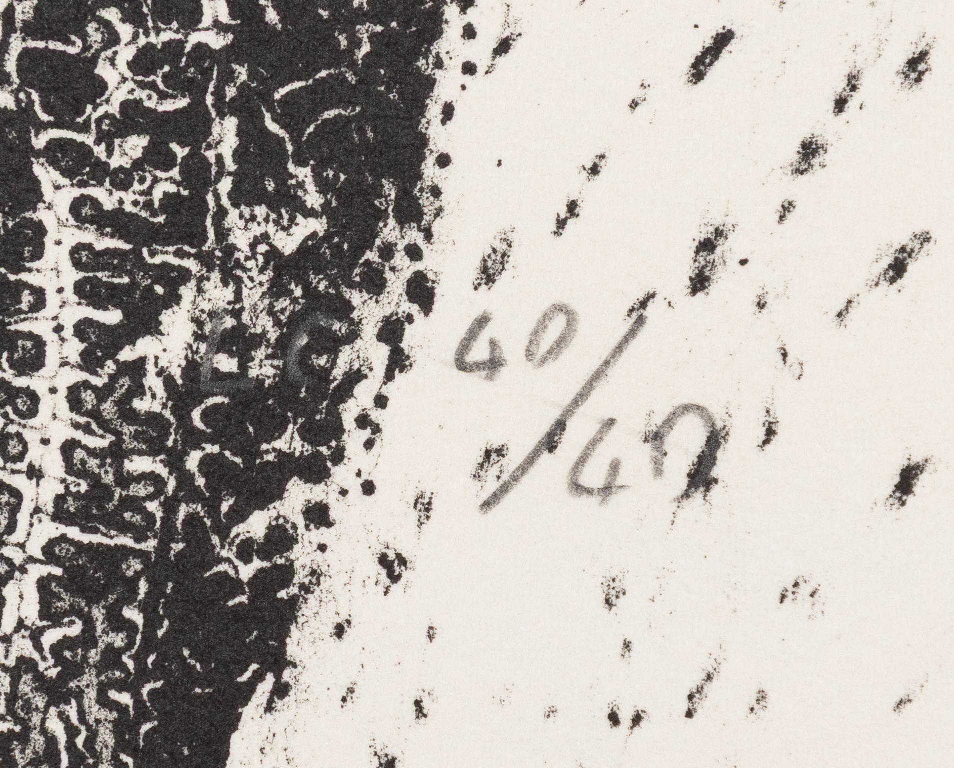 Lena Cronqvist, Utan titel, ur mappen: "August Strindberg, Ett Drömspel".