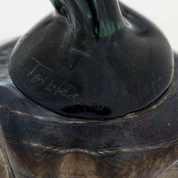 Oiva Toikka, glasskulptur, signerad Oiva Toikka Nuutajärvi Notsjö.