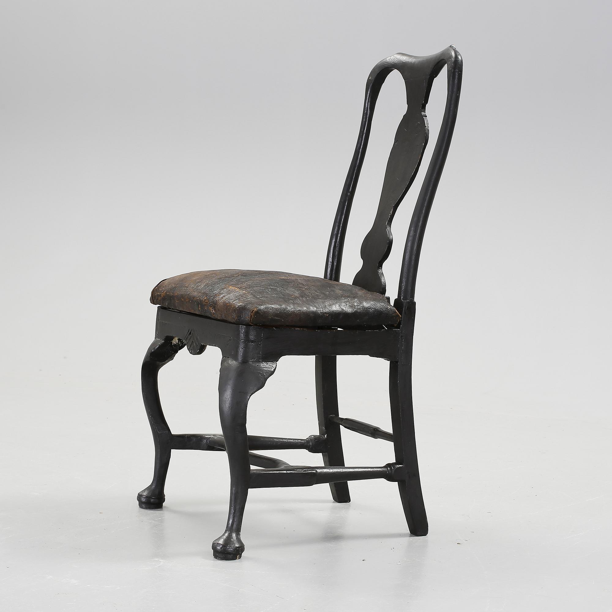 STOL, senbarock, 1700-tal.