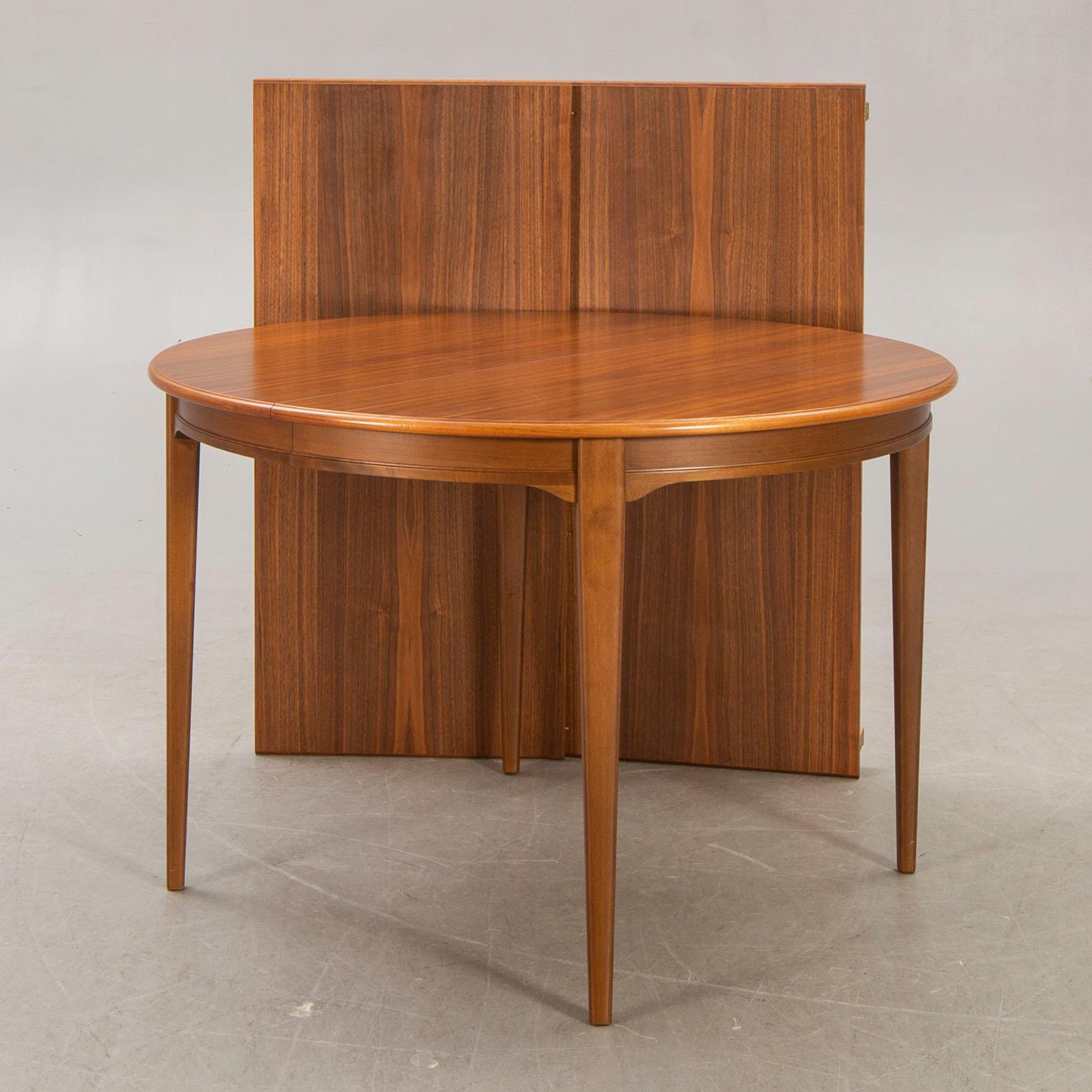 Svante Skogh, Dining table, "Vindö", 1960s, Balder's carpentry, Sweden.