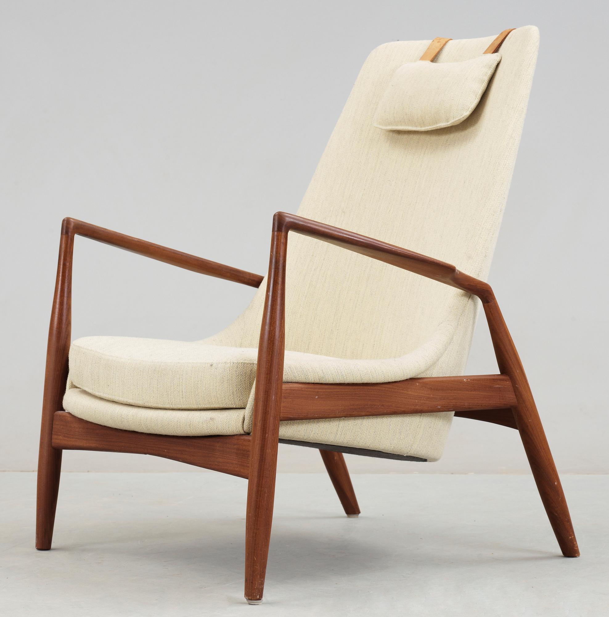 FÅTÖLJ, "Sälen" Ib Kofod Larsen, Danmark.