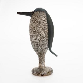 Oiva Toikka, a 'Heron' glass bird signed O. Toikka Nuutajärvi.