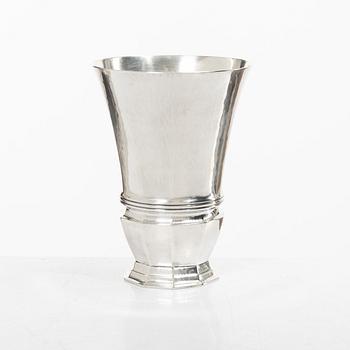 Georg Jensen, A sterling silver vase, design no. 295 A, Denmark 1933-1944.