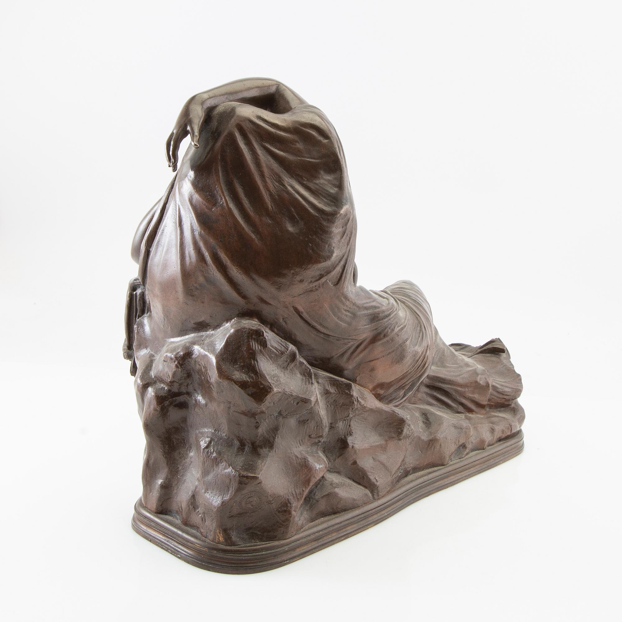 Pierre Julien after the sculpture "Sleeping Ariadne" (after an ancient original).