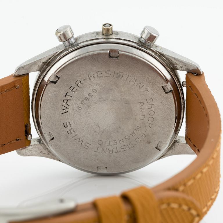 Pierpont, Chronographe Suisse, armbandsur, kronograf, 35,5 mm.