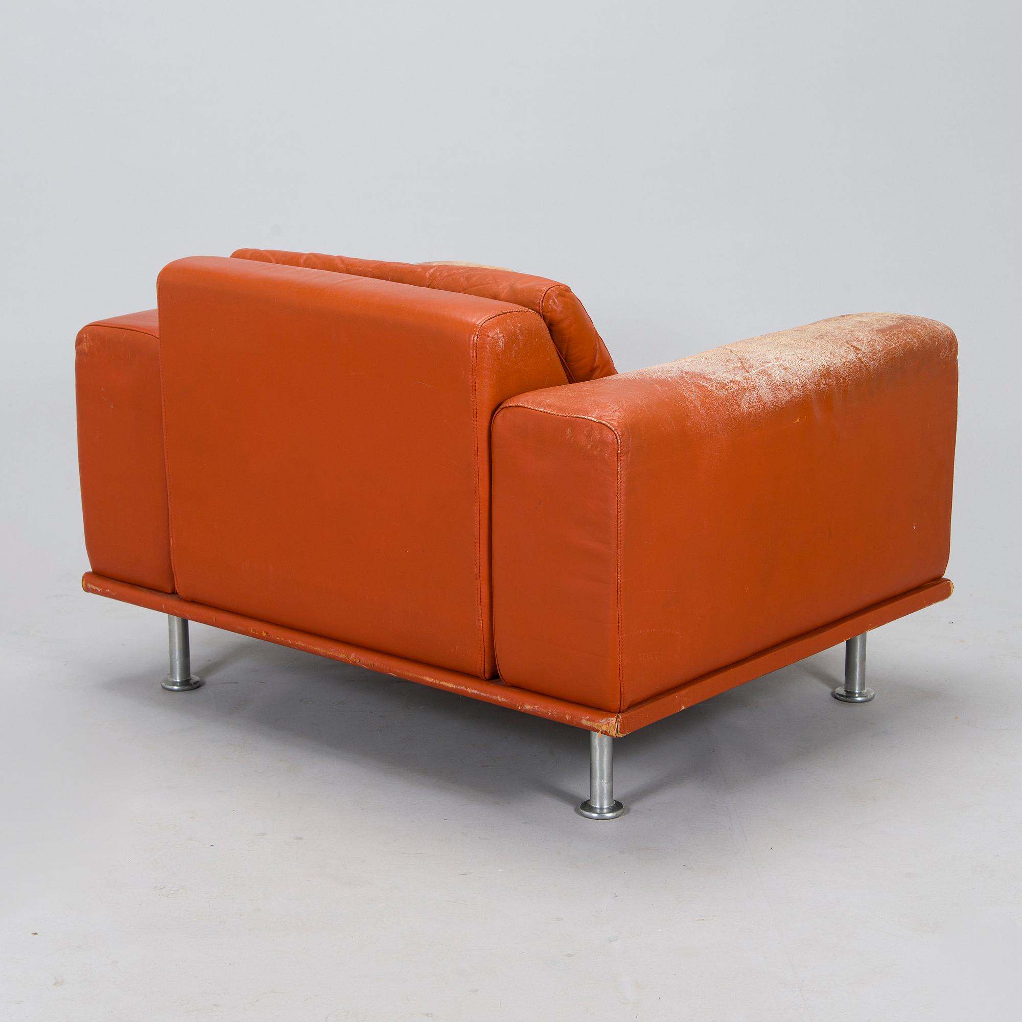 Yrjö Kukkapuro, nojatuoli, "Variaatio", tilaustyö, Haimi, 1970-luvun loppu.