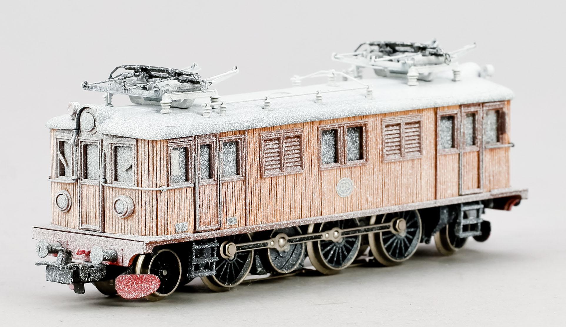 ELLOK, "3171", snöbelagt, Märklin, 1900-talets andra hälft.