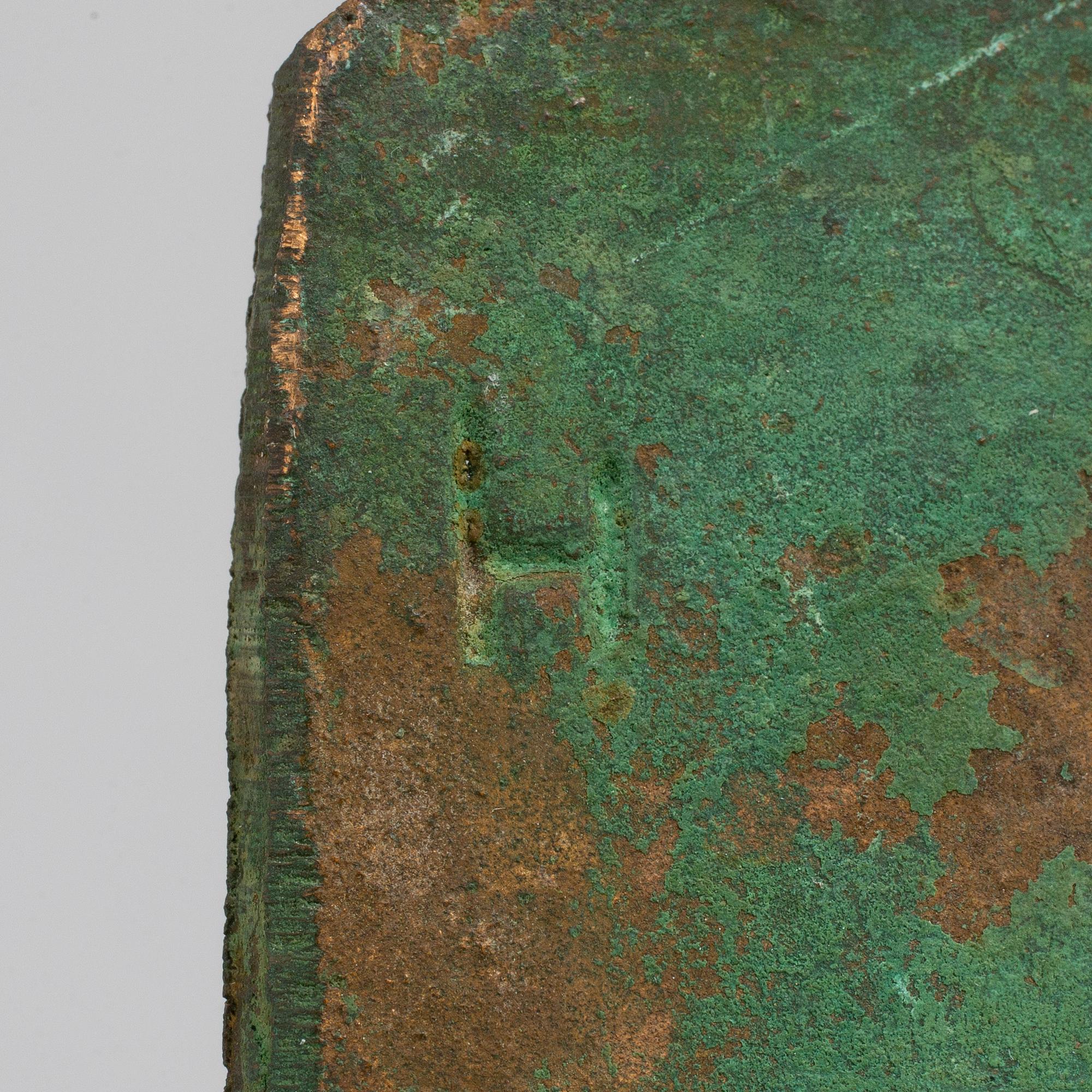 RUNE HANNÄS, two sculptures, stoneware and bronze, signed and dated -66.