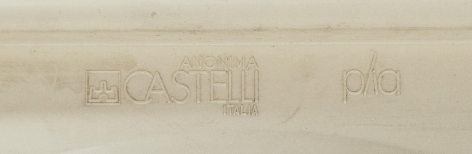 FÄLLSTOLAR, 3 + 3 st. "Plia", Giancarlo Piretti för Castelli, Italien, 1960/70-tal.