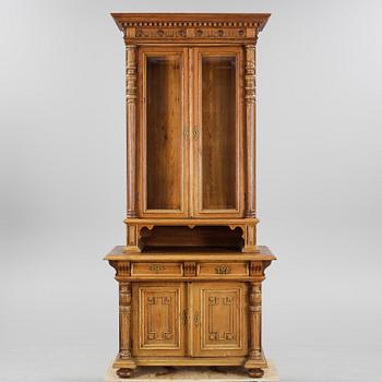 BOKSKÅP, nyrenässans, 1800-talets slut.