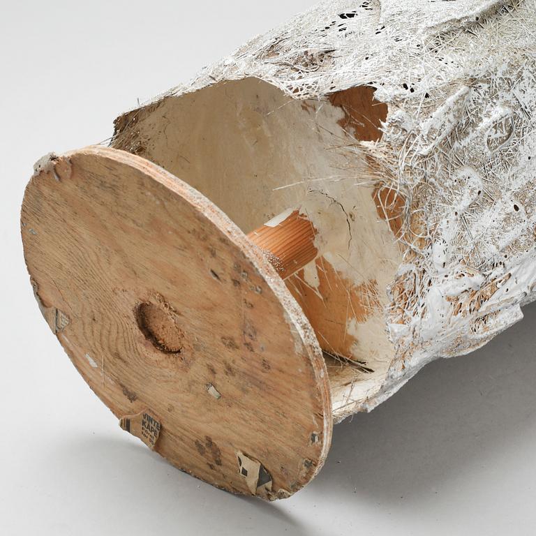 OLE JOHAN TØRUD, sculpture, lacquered polyester and wood, unique, unsigned.