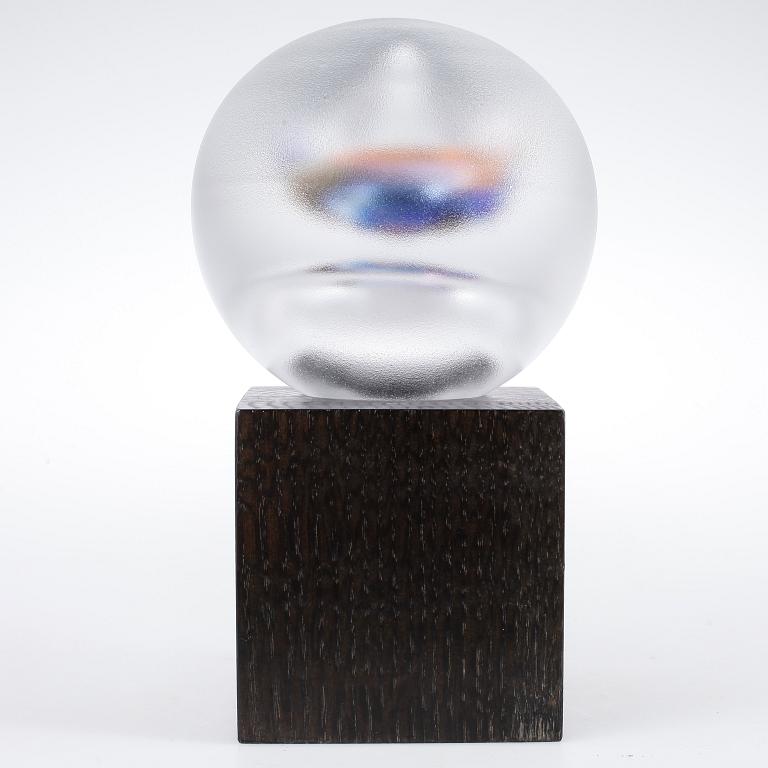 GÖRAN WÄRFF, skulptur, glas, Kosta.