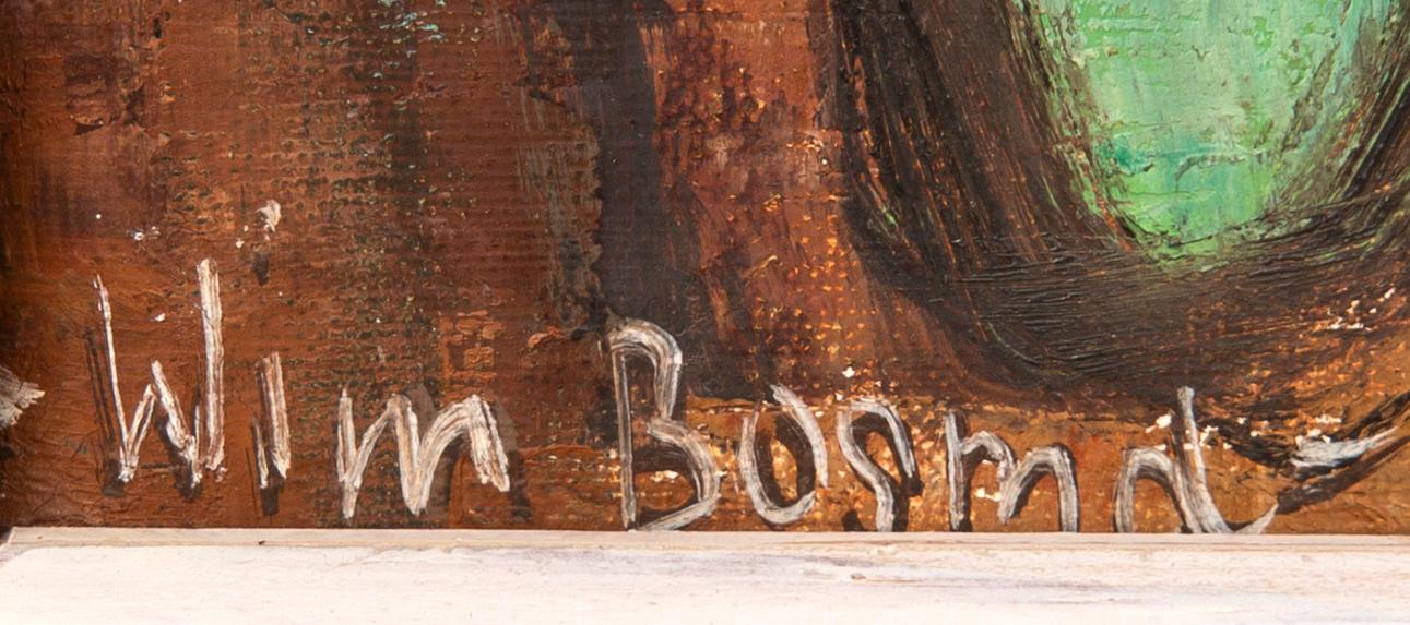 Wim Bosma, Harbour view with lighthouse.