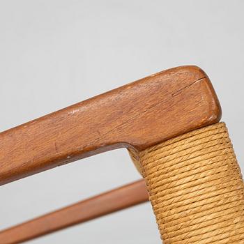 Niels Otto Møller, stolar, 6 st, modell 71, J.L. Møllers Møbelfabrik, Danmark, 1950/60-tal.