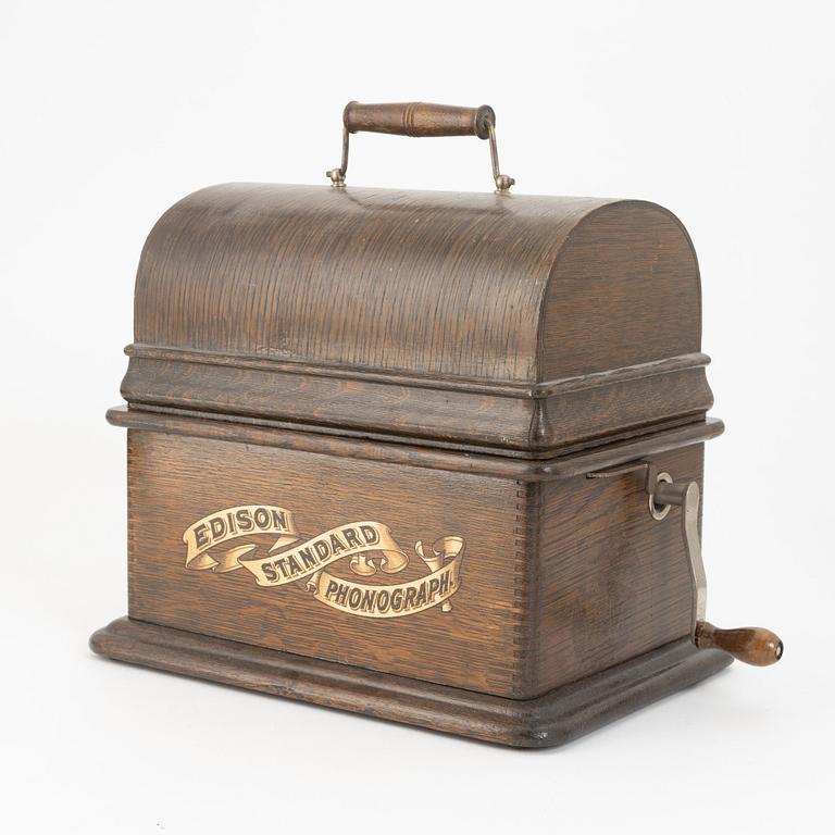 An Edison Standard Phonograph, USA, early 20th Century.
