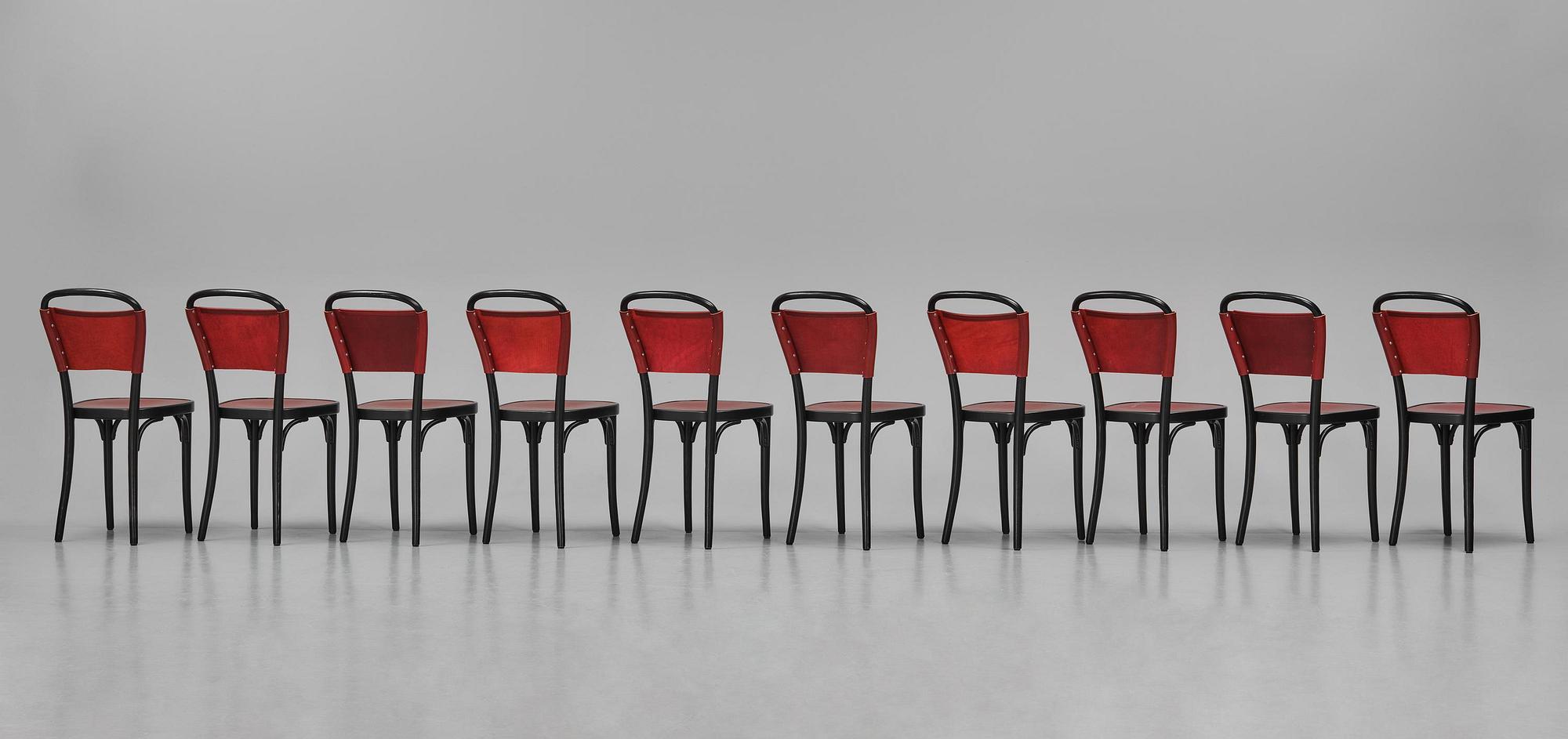 Jonas Bohlin, stolar, 10 stycken, "Vilda 3", Gemla, Diö, 2025.