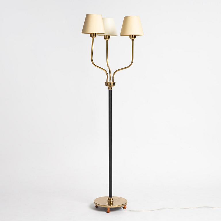 Josef Frank, a floor lamp model "2426", Firma Svenskt Tenn, mid-20th century.