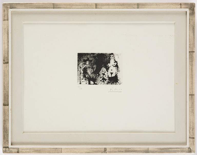 Pablo Picasso, Seated Man with Pipe, Maja and Célestine, from "Série 347".