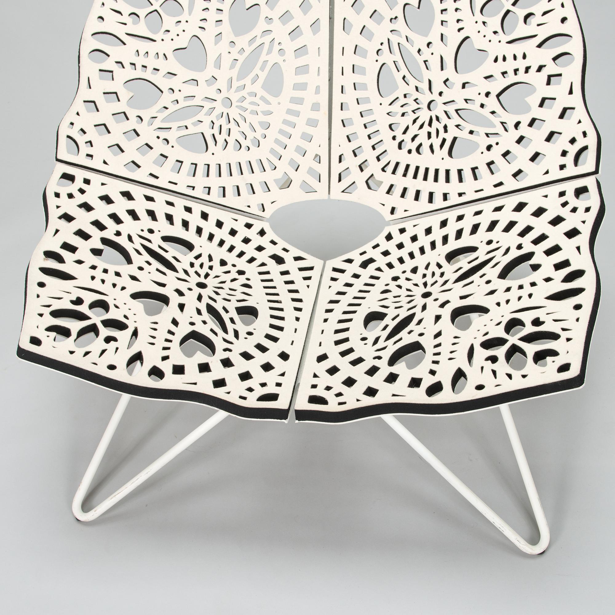 Louise Campbell, a 21st century lounge chair 'Prince chair' for Hay, Denmark.