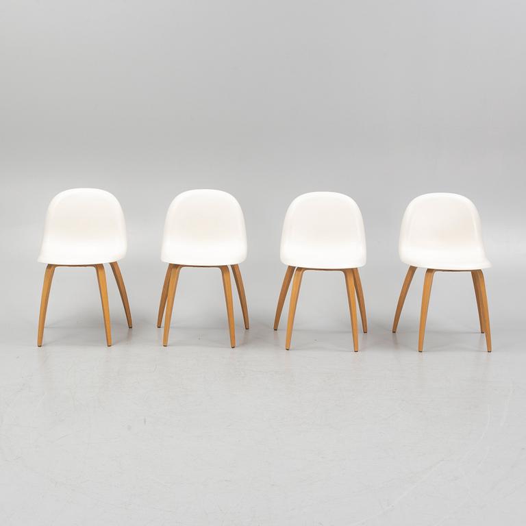 Komplot Design, stolar, 4 st, "3D Dining Chair", Gubi, Danmark.