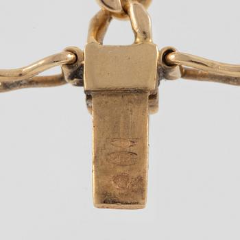 Arm bracelet, 18K gold, Balestra, Italy.