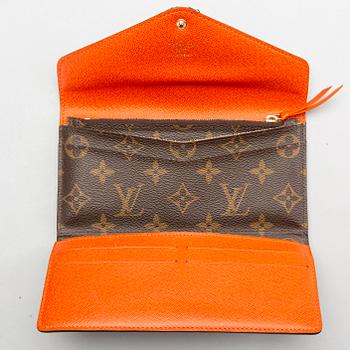 LOUIS VUITTON, pouch och plånbok.