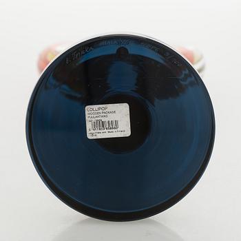 Oiva Toikka, skulptur, "Lollipop", signerad Oiva Toikka Iittala 2016 Scope 2016 9/100.