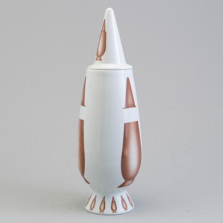 ALESSO MENDINI & YAEL APPLEFELD, vase, modell "TAM80", "100% Make Up", nr 4, Alessi, 1992. Märkt 09099.