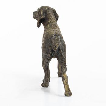 Figurin, Wienerbrons, "Setter", omkring 1900.