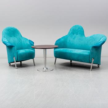 A sofa, chair and table, Wittmann, Austria.