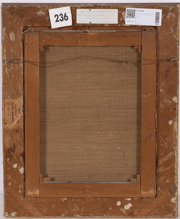 Josef Wilhelm Wallander, Garden scene.