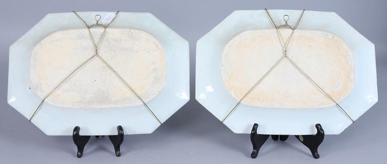 FAT, 4 st, porslin, Kina. 1700-tal.